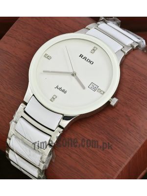 Rado Centrix Jubile Ceramic White Dial Watch Price in Pakistan