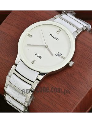 Rado Centrix Jubile Ceramic White Dial Watch Price in Pakistan